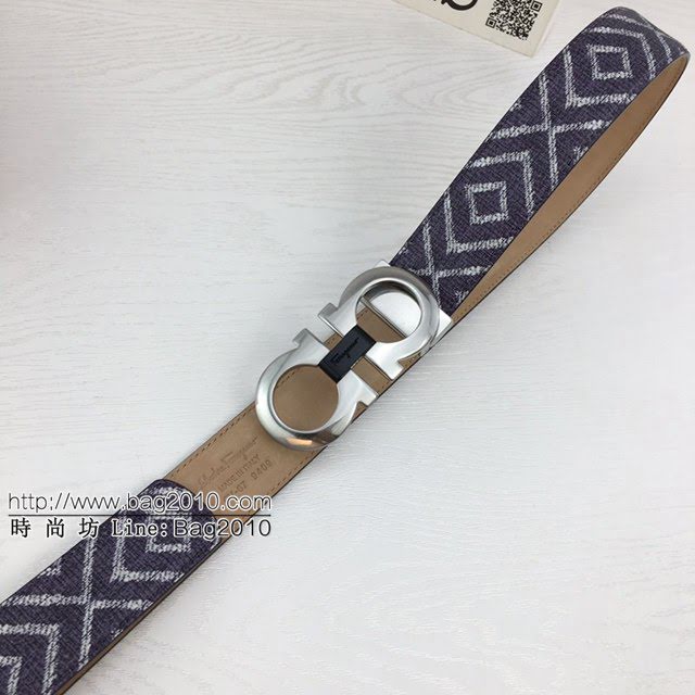 菲拉格慕男士皮帶 Ferragamo雙面用牛皮腰帶  jjp1210